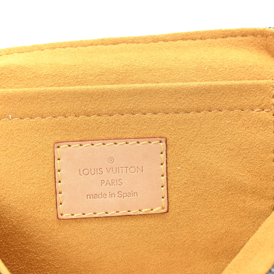 Louis Vuitton Monogram Denim Mini Pleaty Blue Image 6