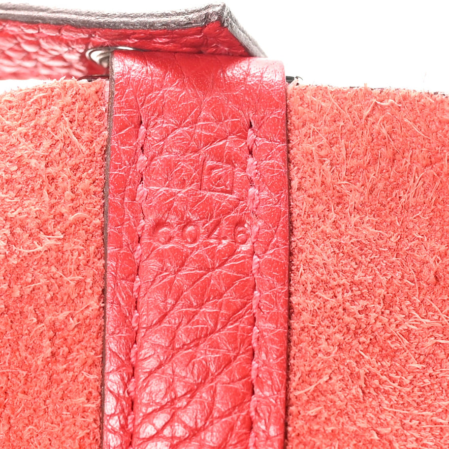 Hermes Taurillon Clemence Picotin Lock 22 MM Rouge Vif Image 7