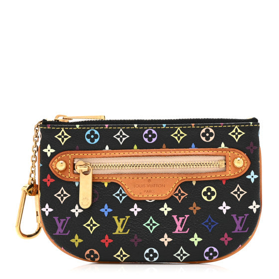 Louis Vuitton Monogram Multicolor Pochette Plate MM Black Image 1