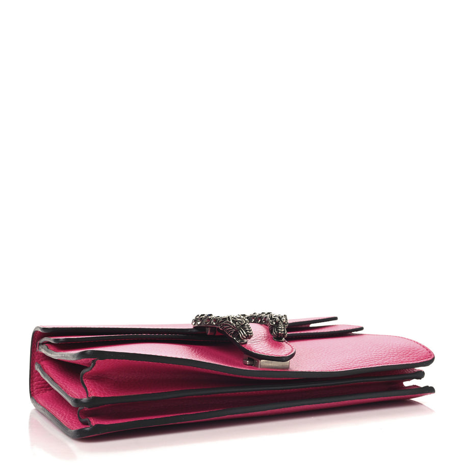 Gucci Dollar Calfskin Small Dionysus Shoulder Bag Box Pink Image 4