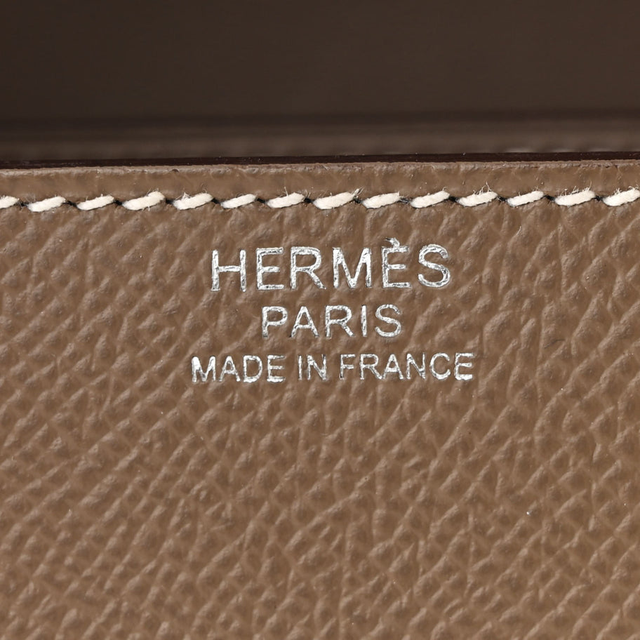 Hermes Epsom Mosaique Au 24-17 Etoupe Image 7