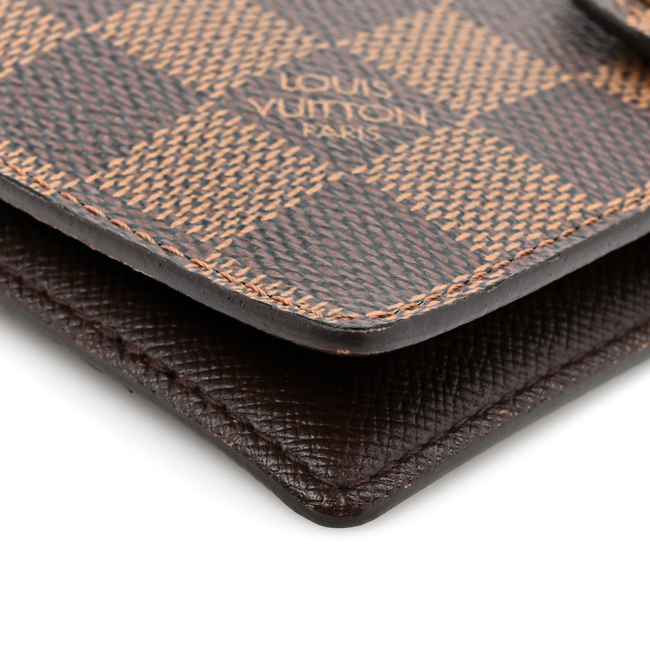Louis Vuitton Damier Ebene Small Ring Agenda Cover Image 7