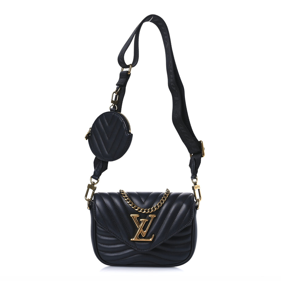 Louis Vuitton Calfskin New Wave Multi Pochette Black Image 1