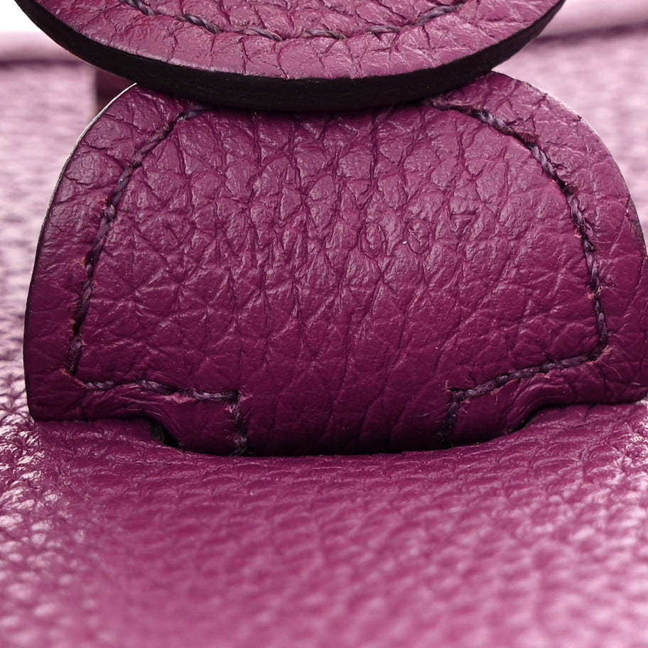 Hermes Taurillon Clemence Evelyne III PM Anemone Image 7