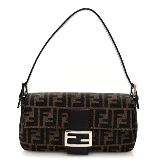  Fendi Zucca Baguette Tobacco