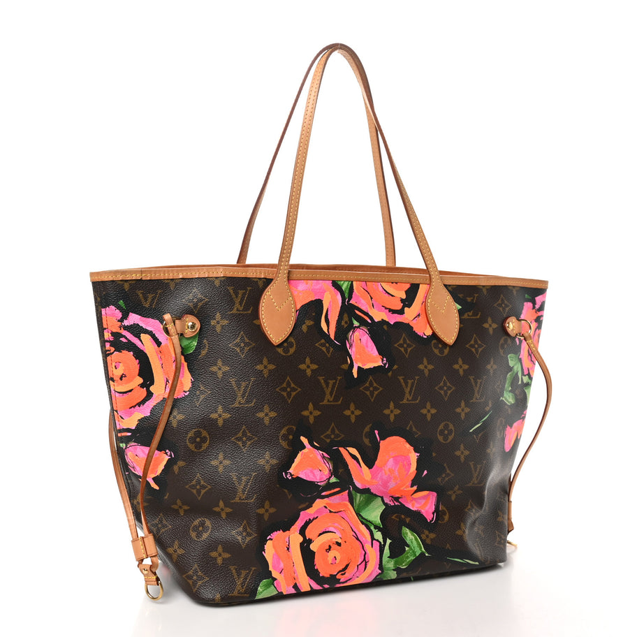 Louis Vuitton Monogram Roses Neverfull MM Image 3
