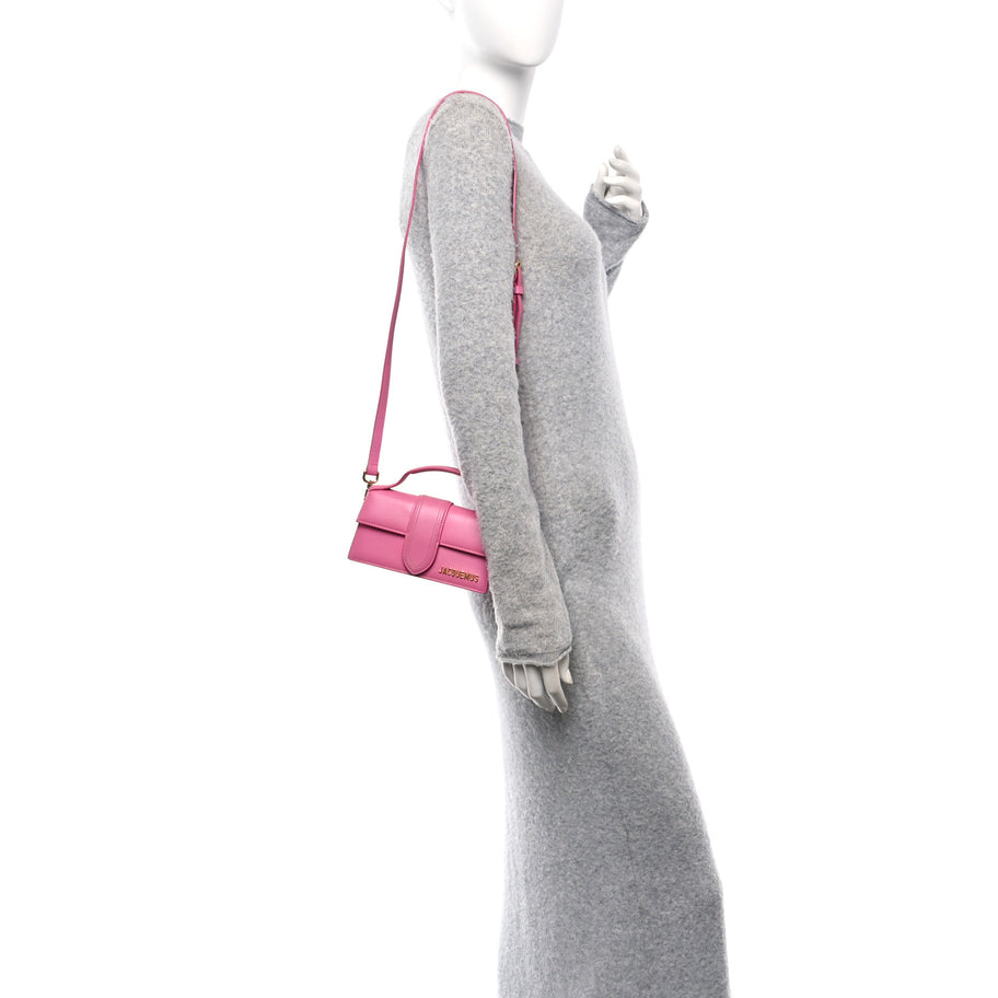 Jacquemus Smooth Calfskin Le Bambino Pink Image 2