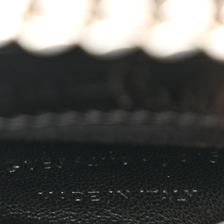 Saint Laurent Calfskin Crocodile Embossed Medium Classic Monogram Kate Tassel Satchel Black Image 7