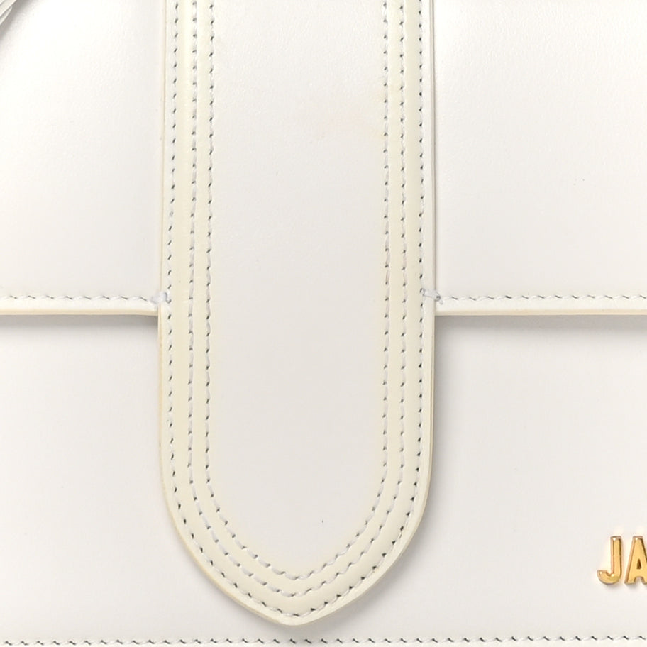 Jacquemus Smooth Calfskin Le Grand Bambino White Image 7