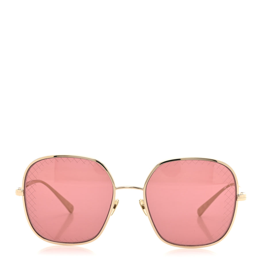 Chanel Square Sunglasses 4252 Gold Image 2