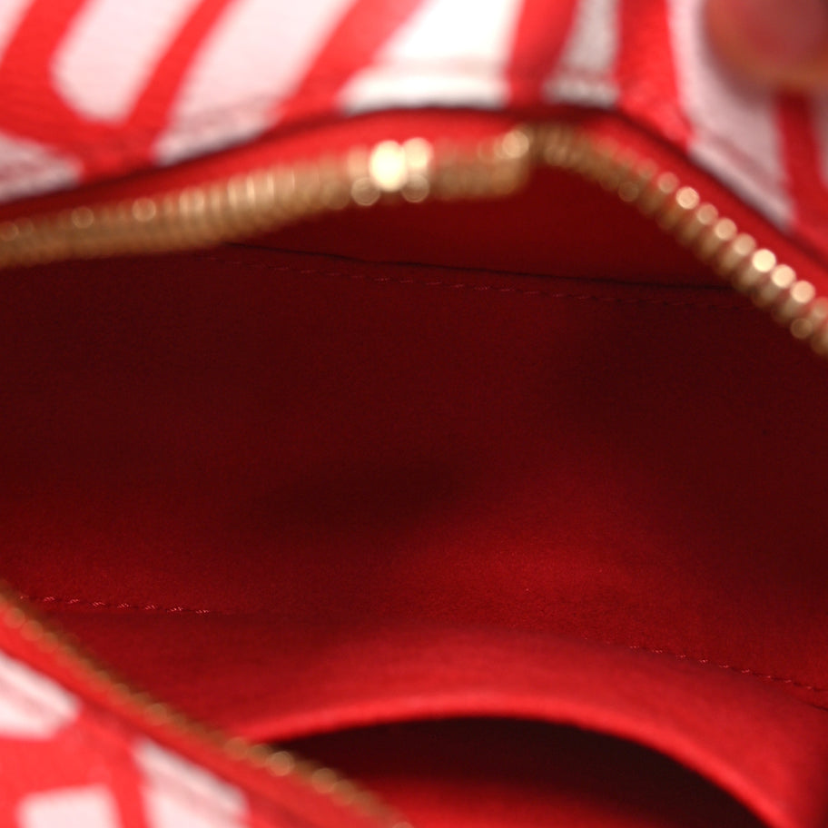 Louis Vuitton Monogram Giant Crafty Boite Chapeau Souple PM Rouge Rose Creme Image 5