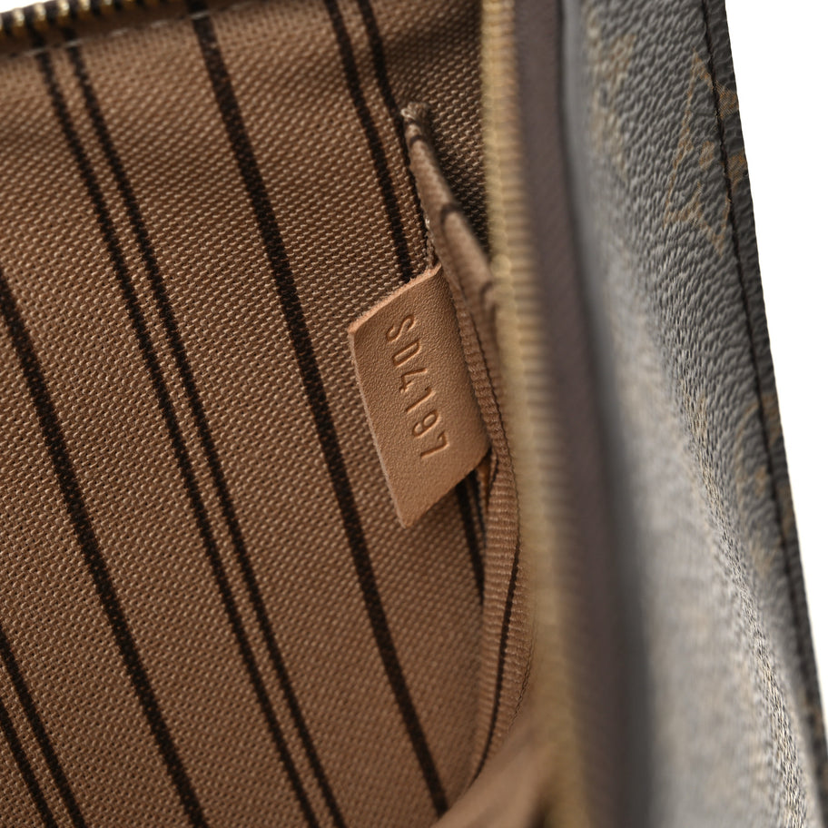 Louis Vuitton Monogram Neverfull MM GM Pochette Image 7