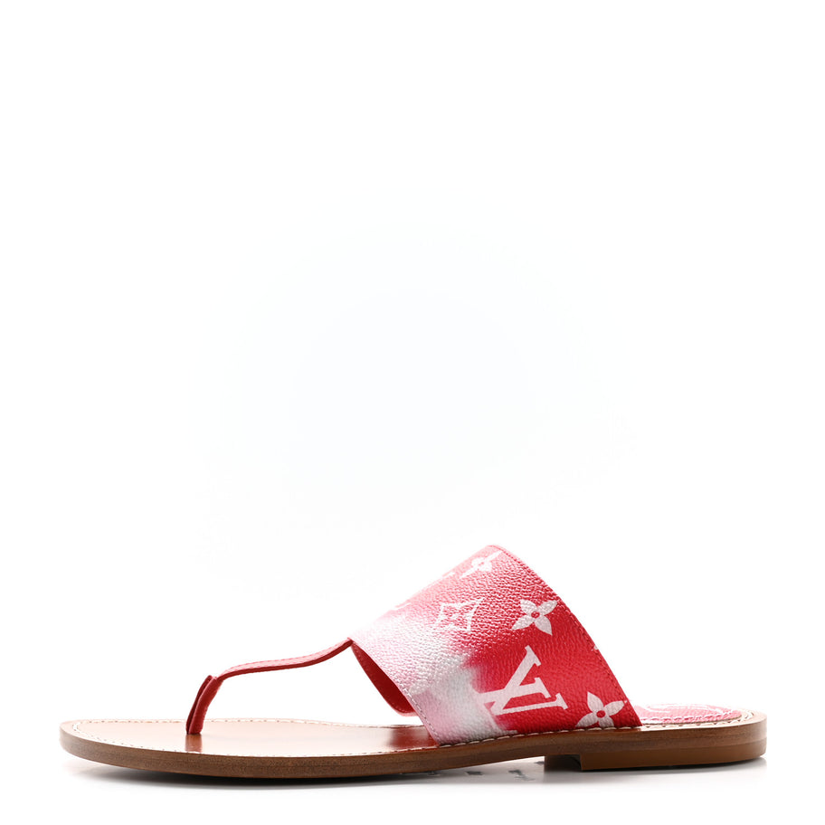 Louis Vuitton Monogram Escale Palma Sandals Rouge Image 1