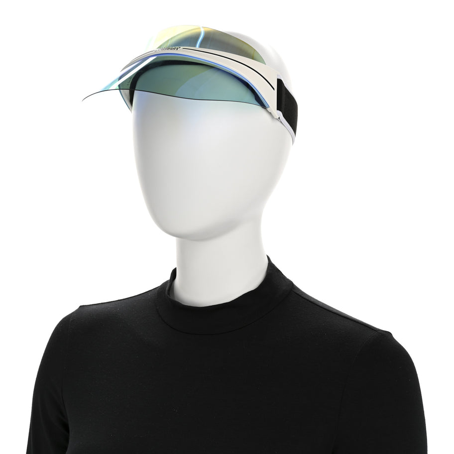 Christian Dior Mirrored DiorClub1 Sun Visor Blue Image 2