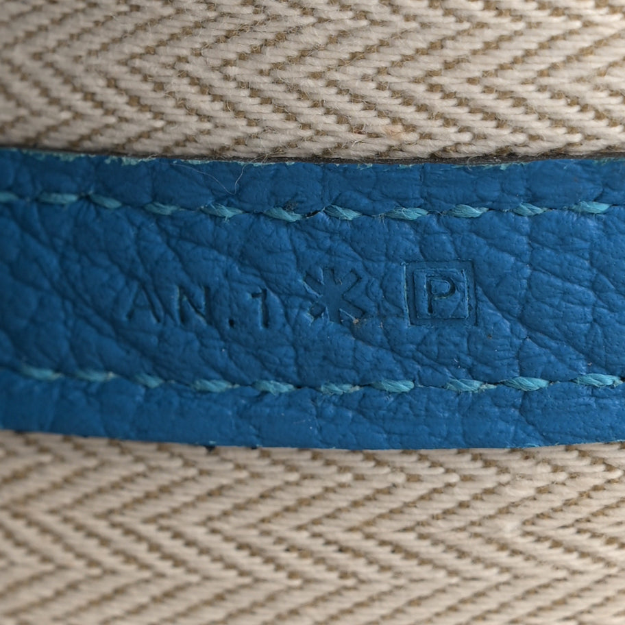 Hermes Negonda Garden Party Tote 36 MM Bleu Hydra Image 7