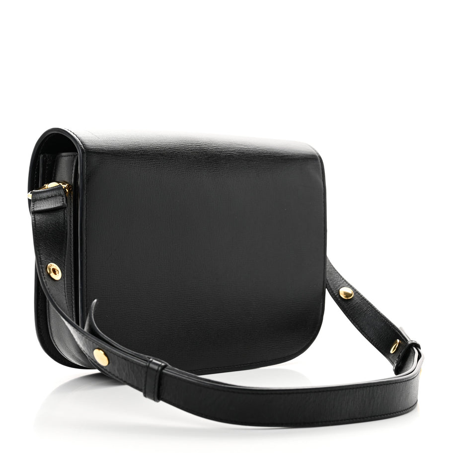 Gucci Azalea Calfskin Horsebit 1955 Shoulder Bag Black Image 3