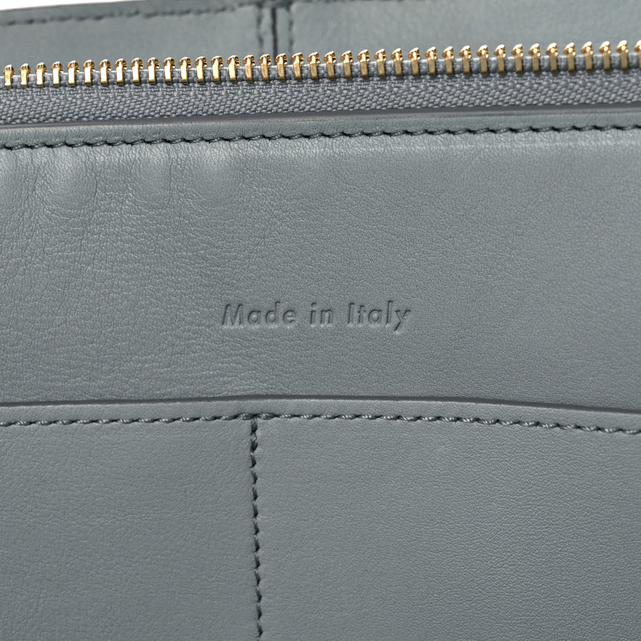 Celine Smooth Calfskin Medium Tri-Fold Bag Cloud Image 7