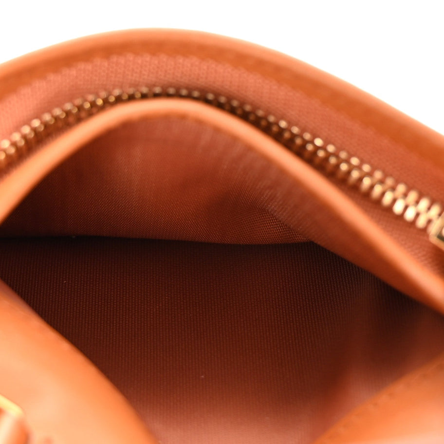 MCM MCM Visetos Original Mini Chain Wallet Cognac Image 4