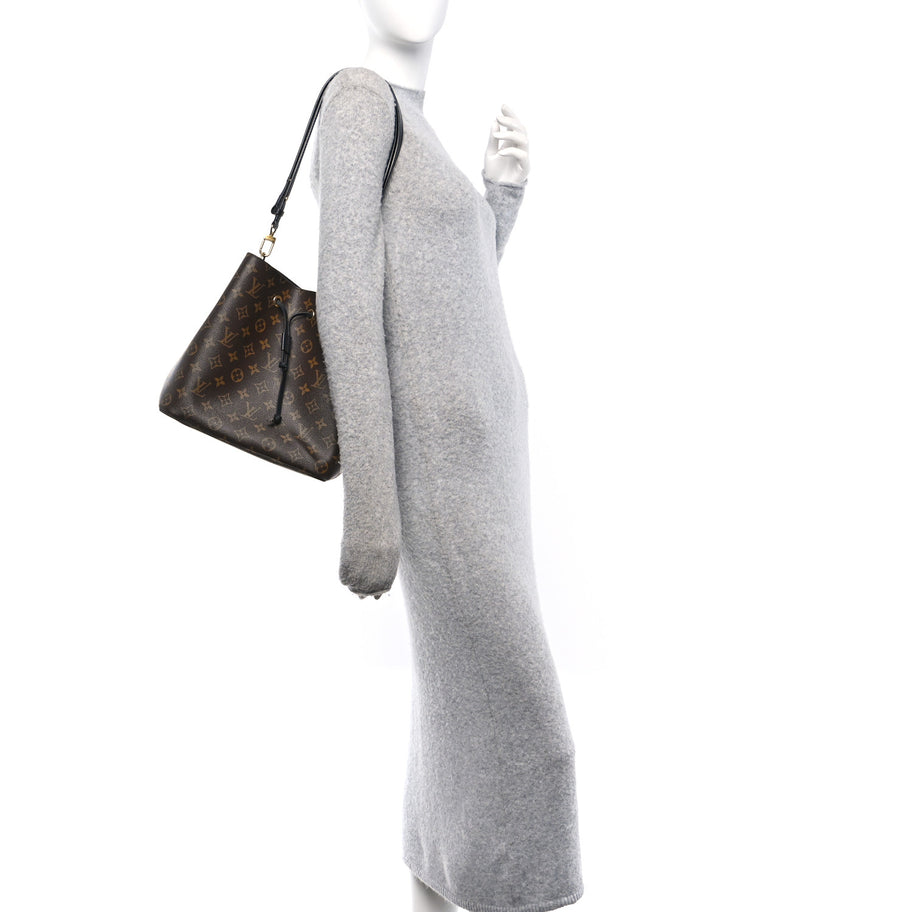 Louis Vuitton Monogram Neonoe MM Black Image 2