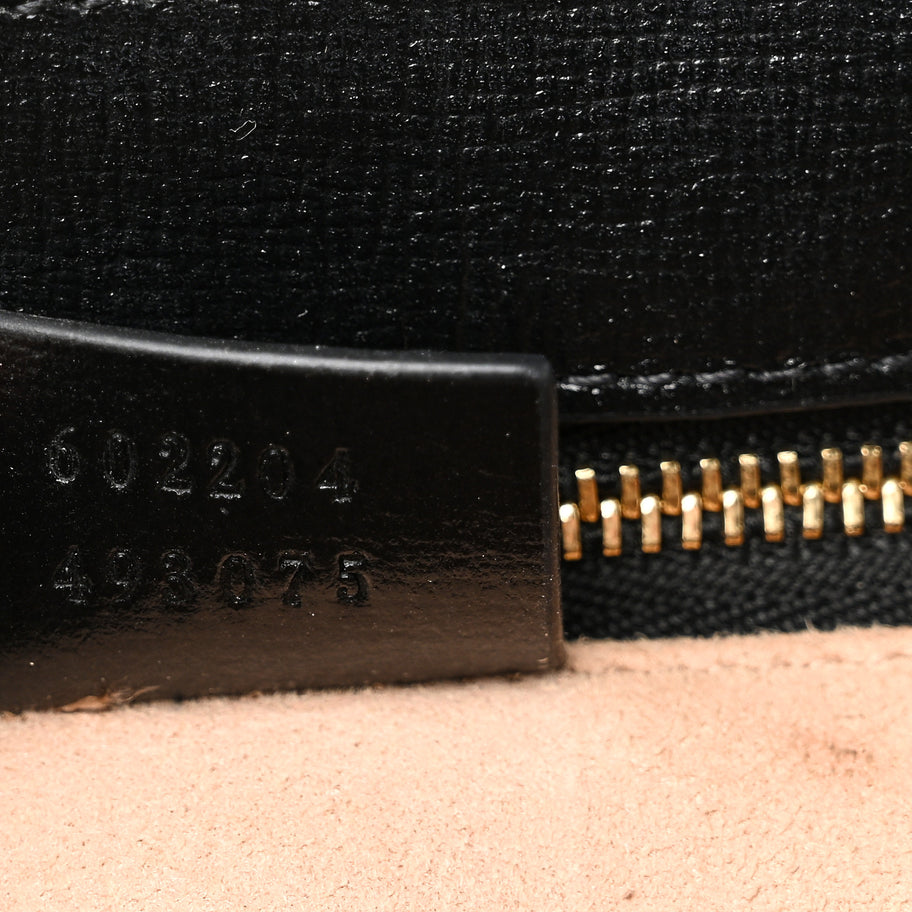 Gucci Azalea Calfskin Horsebit 1955 Shoulder Bag Black Image 7