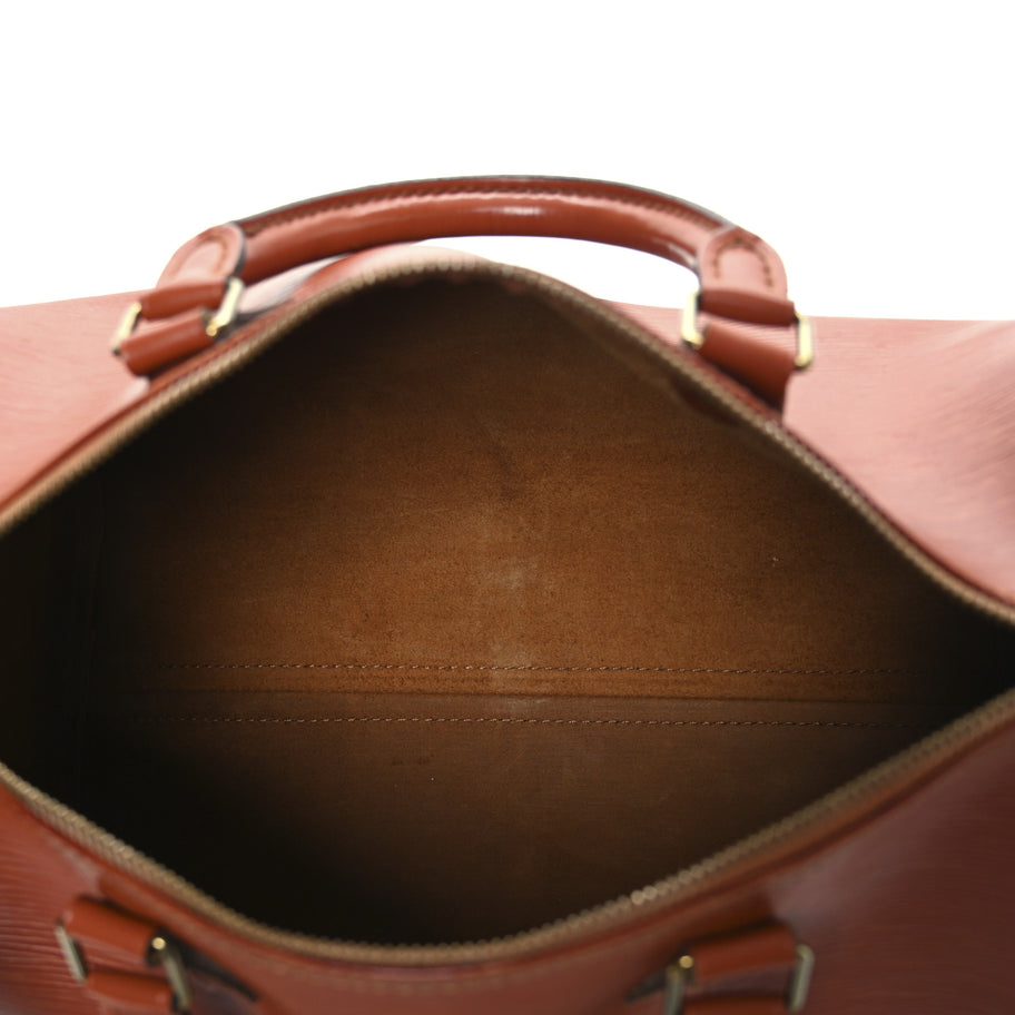 Louis Vuitton Epi Speedy 30 Kenyan Kenyan Fawn Image 5