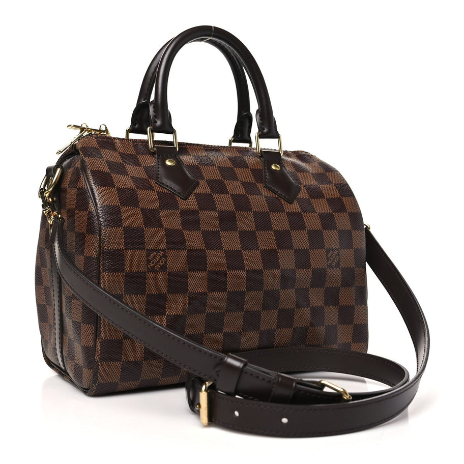Louis Vuitton Damier Ebene Speedy Bandouliere 25 Image 3