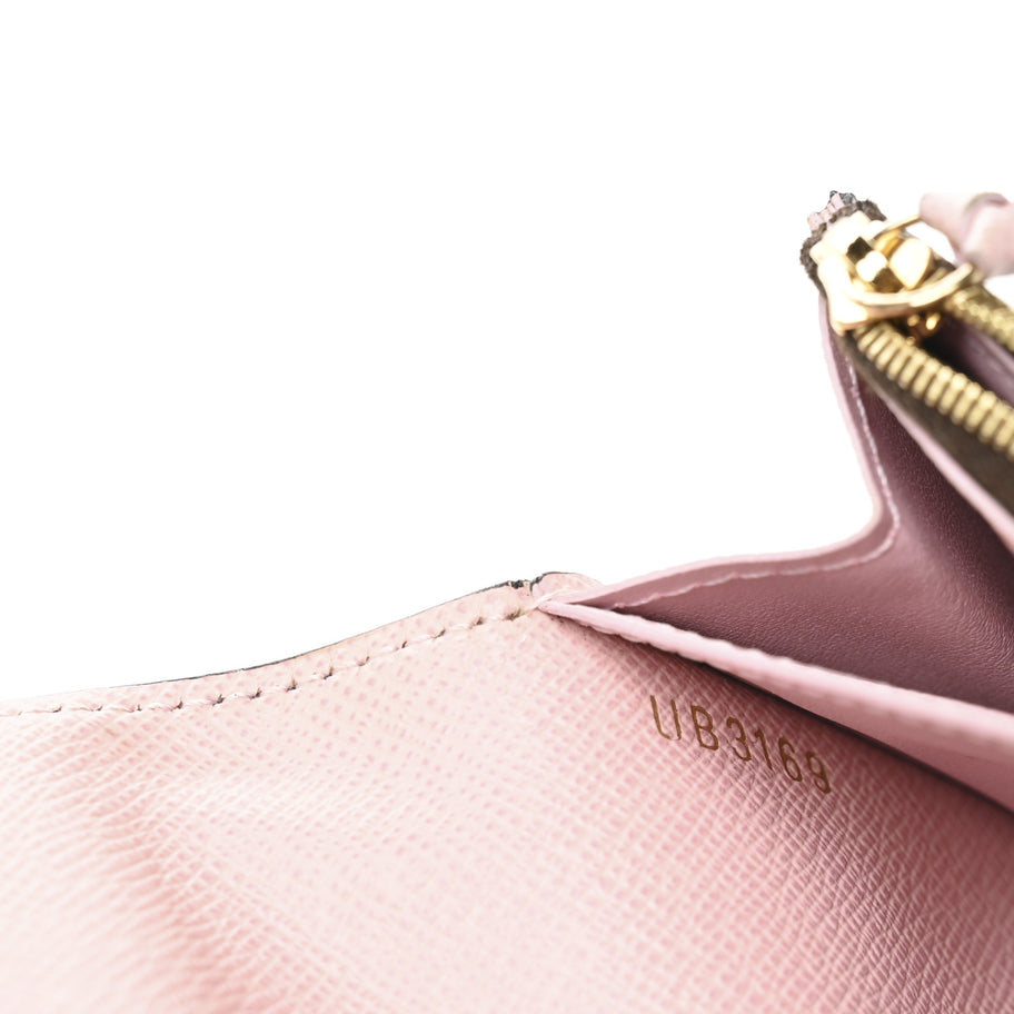 Louis Vuitton Monogram Rosalie Coin Purse Rose Ballerine Image 7
