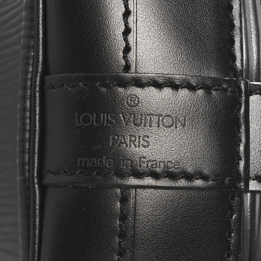 Louis Vuitton Epi Noe Black Image 6