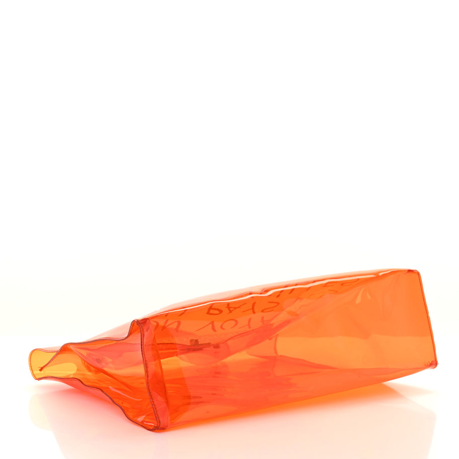 Hermes Vinyl Souvenir De L'Exposition Kelly Orange Image 4