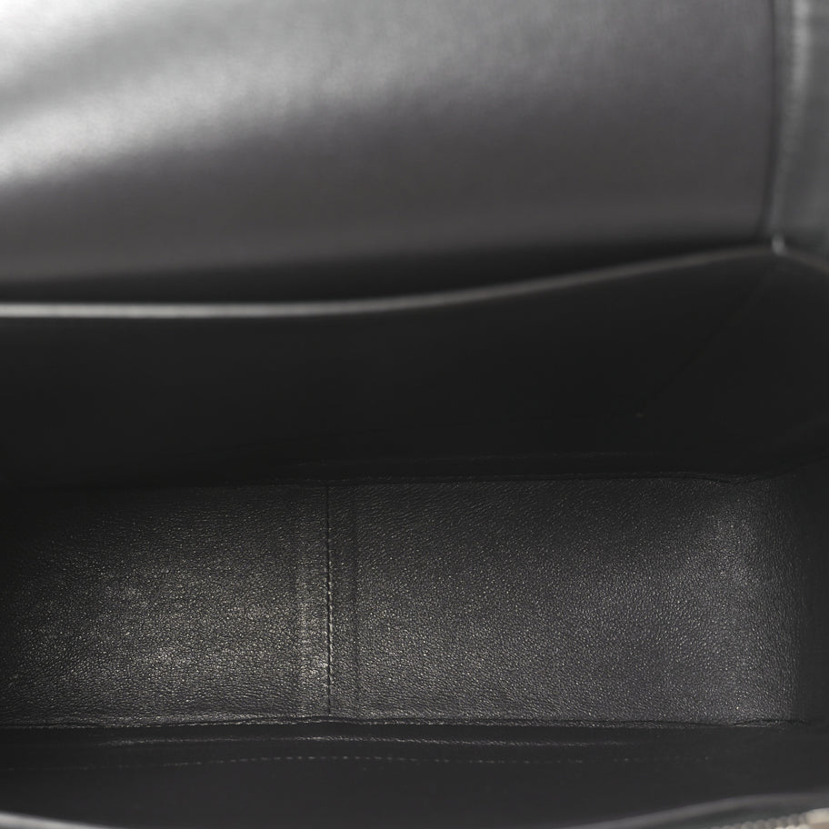 Celine Shiny Smooth Calfskin Medium Frame Shoulder Bag Liquorice Antique Rose Image 5