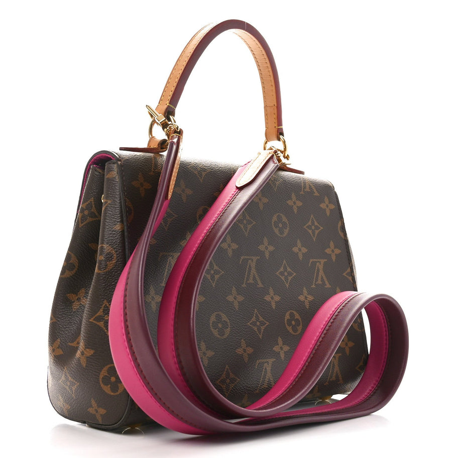 Louis Vuitton Monogram Cluny BB Bordeaux Fuchsia Image 3