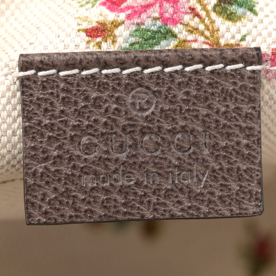 Gucci GG Supreme Monogram Web Neo Vintage Shoulder Bag Beige New Acero Crop Image 6