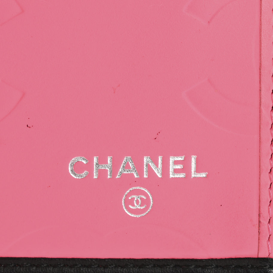 Chanel Calfskin Quilted Cambon Long Double Wallet Black Image 6
