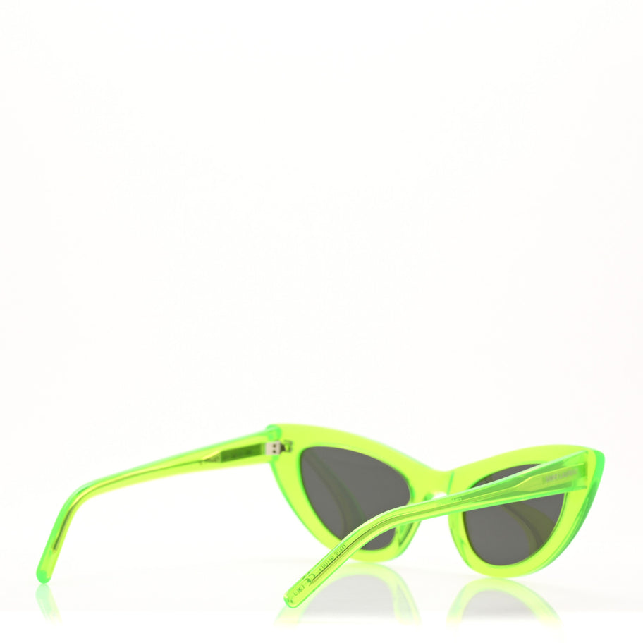 Saint Laurent Acetate Lily Sunglasses SL213 Green Image 4