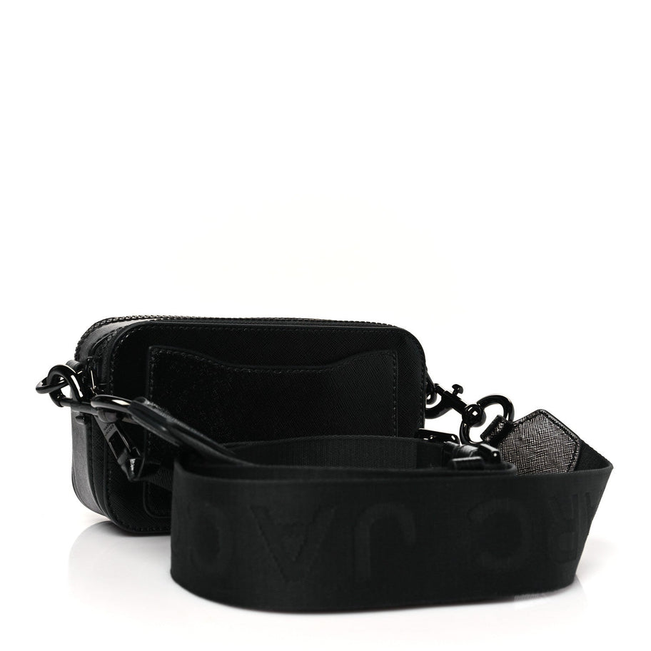 Marc Jacobs Saffiano Snapshot Camera Bag Black Image 3