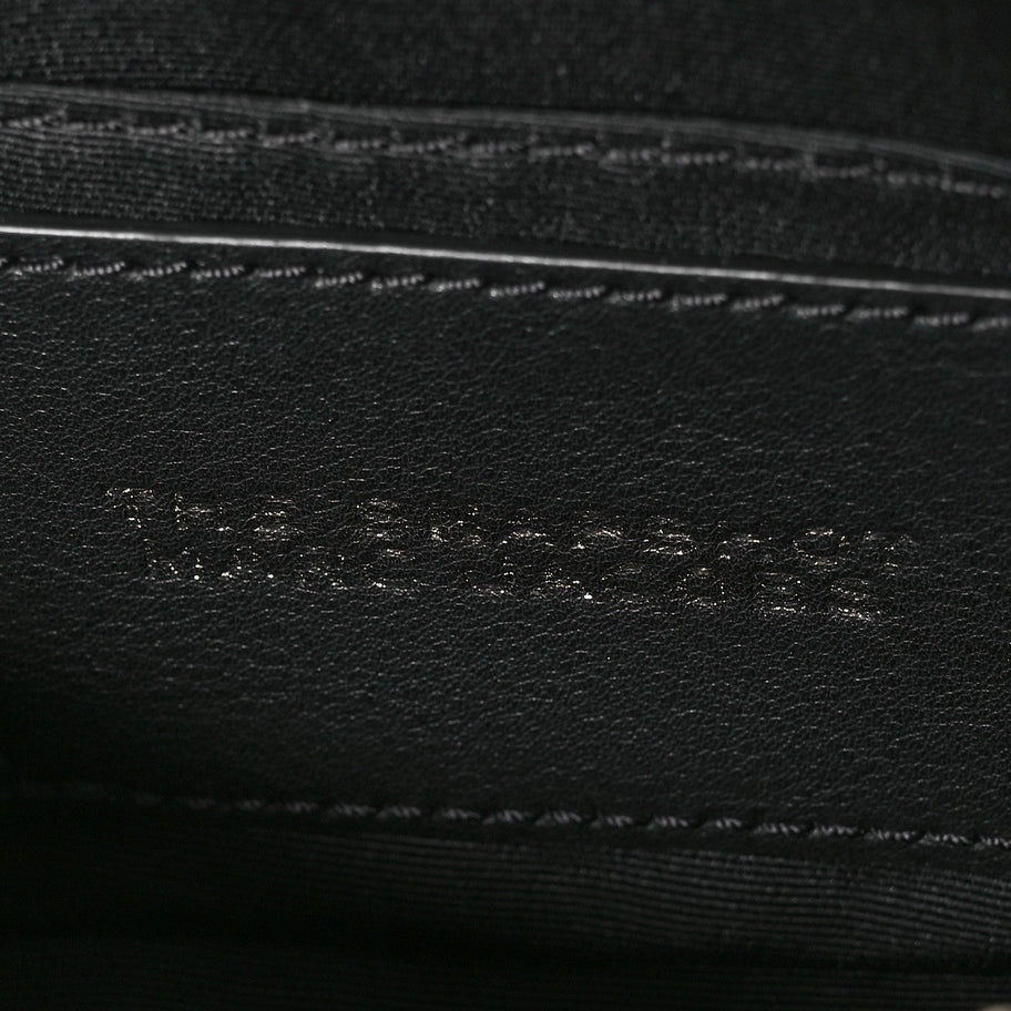 Marc Jacobs Faux Fur Calfskin The Creature Snapshot Camera Bag Grey Silver Image 6