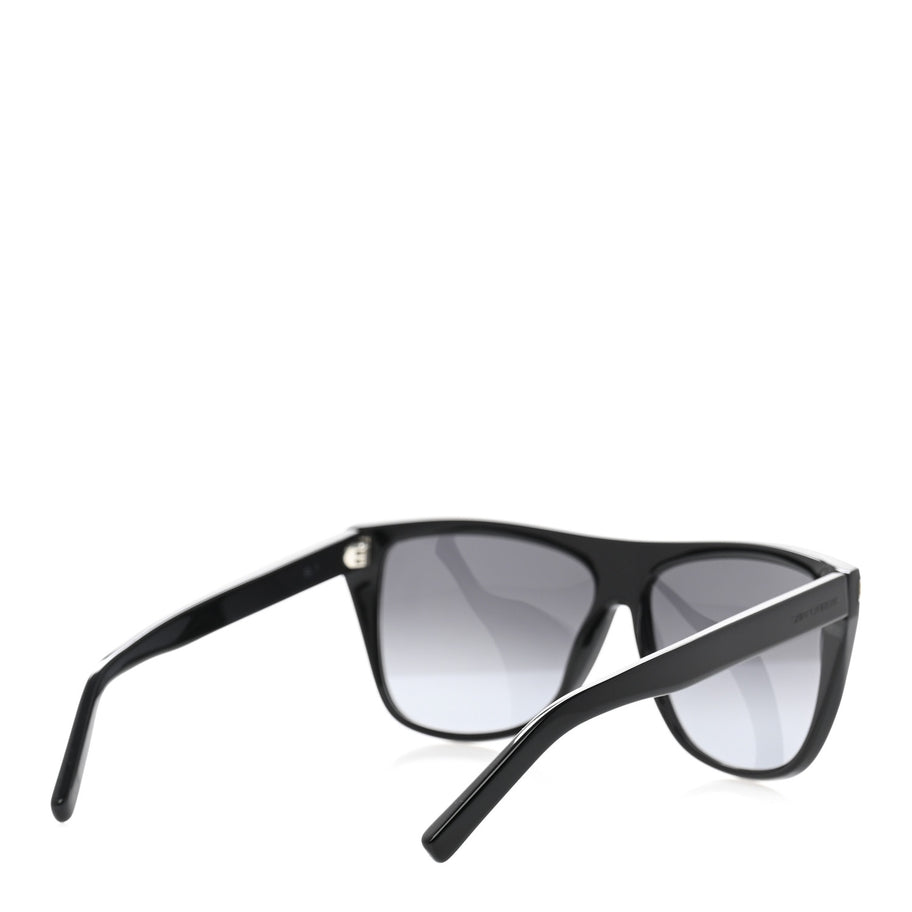 Saint Laurent Acetate SL1 Sunglasses Black Image 4
