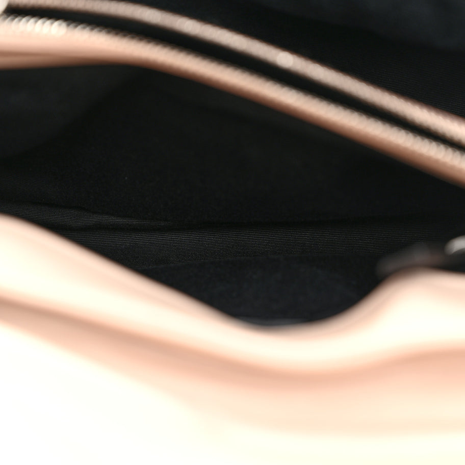 Saint Laurent Calfskin Y Quilted Monogram Medium Loulou Chain Satchel Rose Antic Image 5