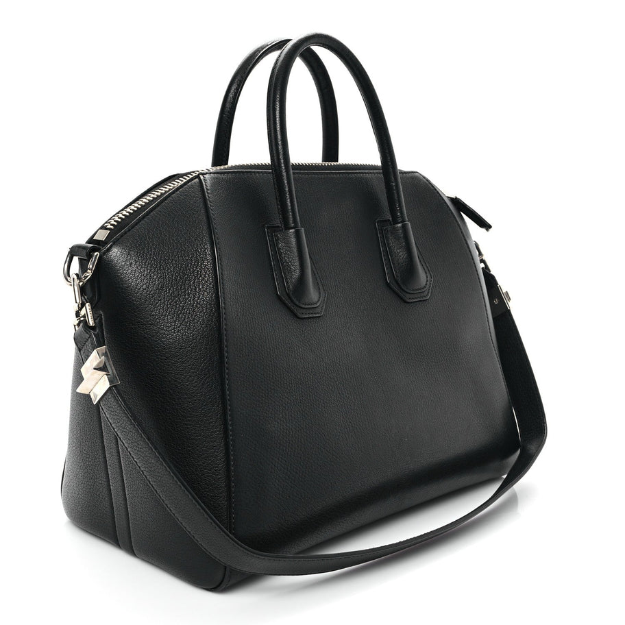 Givenchy Sugar Goatskin Medium Antigona Black Image 3