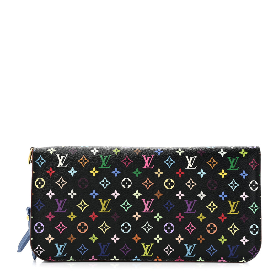 Louis Vuitton Monogram Multicolor Insolite Wallet Black Bleuet Image 1