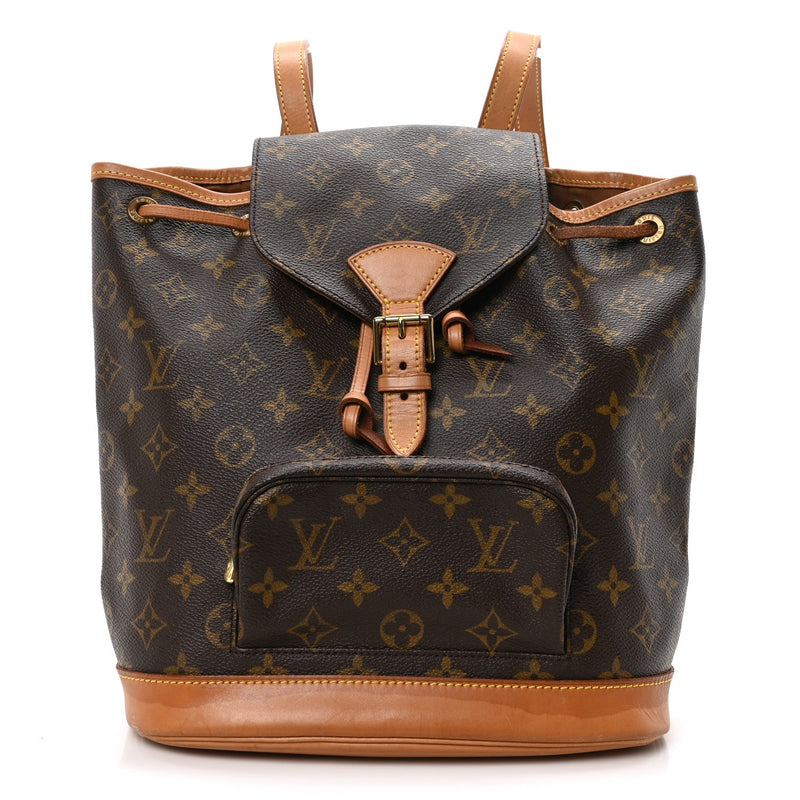  Louis Vuitton Monogram Montsouris MM Backpack