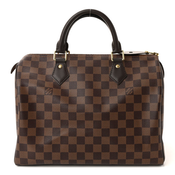 Louis Vuitton Damier Ebene Speedy 30