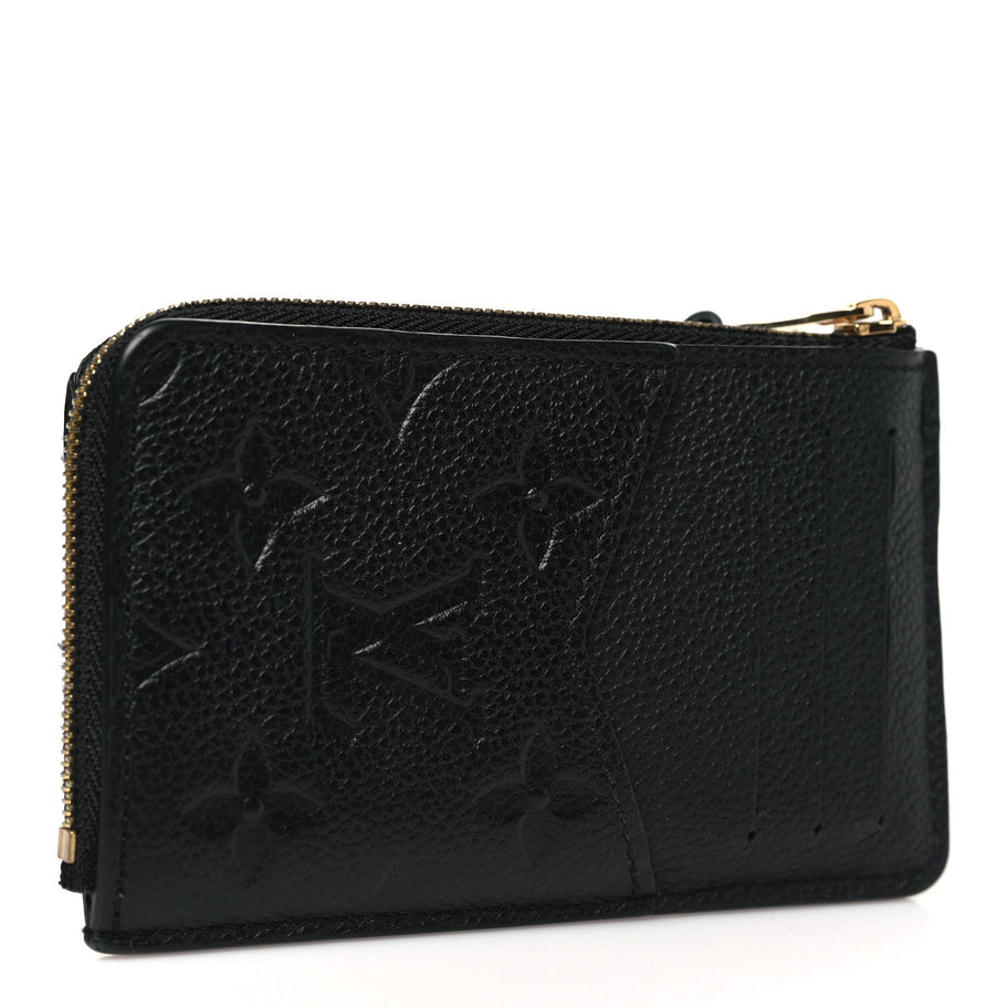 Louis Vuitton Empreinte Recto Verso Card Holder Black Image 3