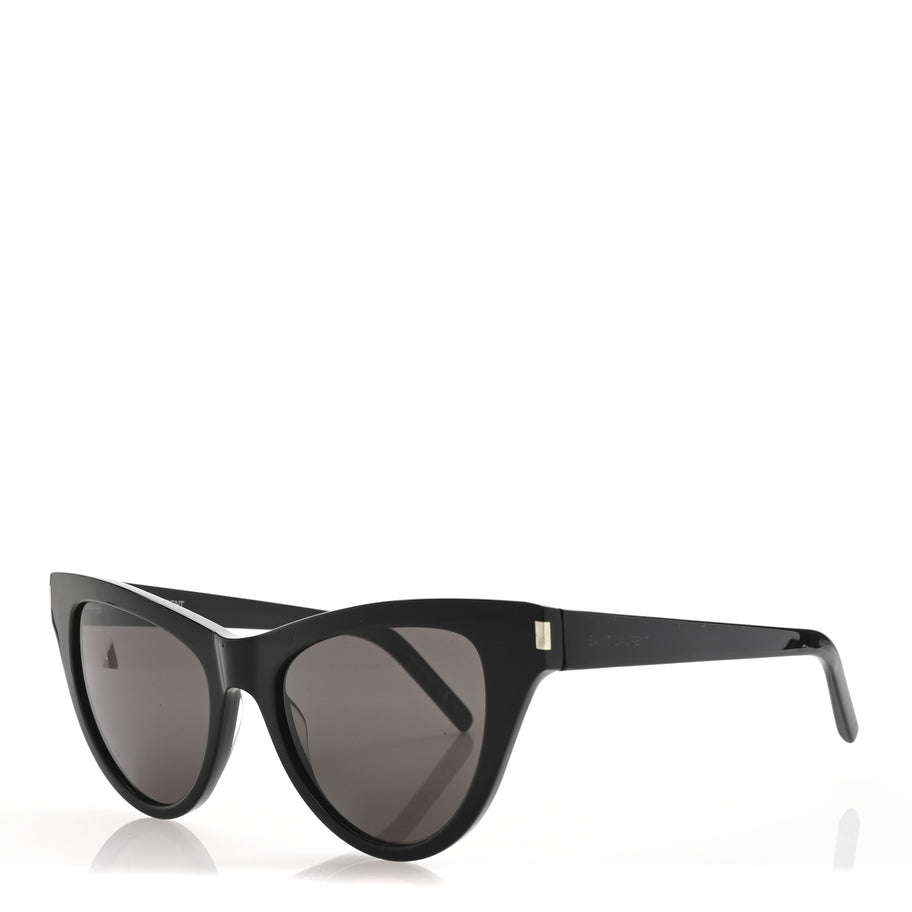 Saint Laurent Acetate Cat 3 Cat Eye Sunglasses SL425 Black Image 1