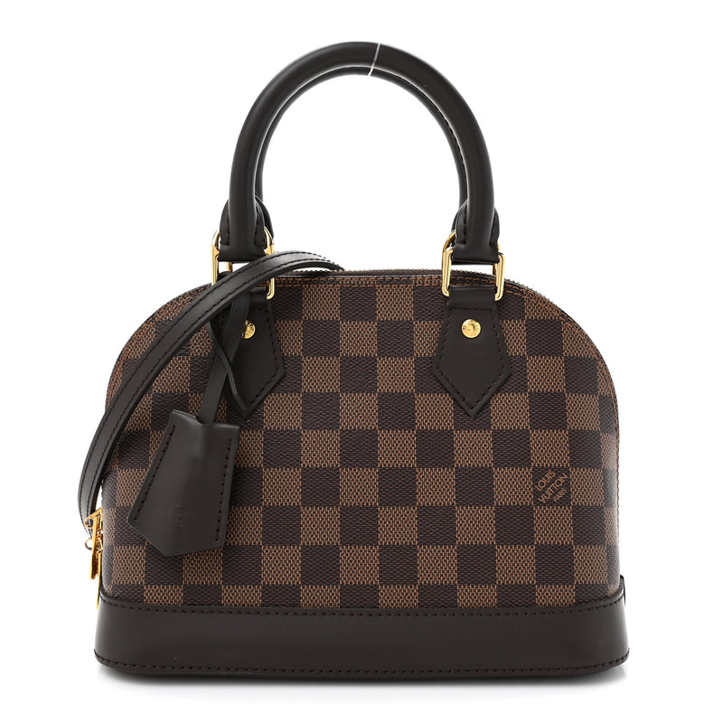  Louis Vuitton Damier Ebene Alma BB