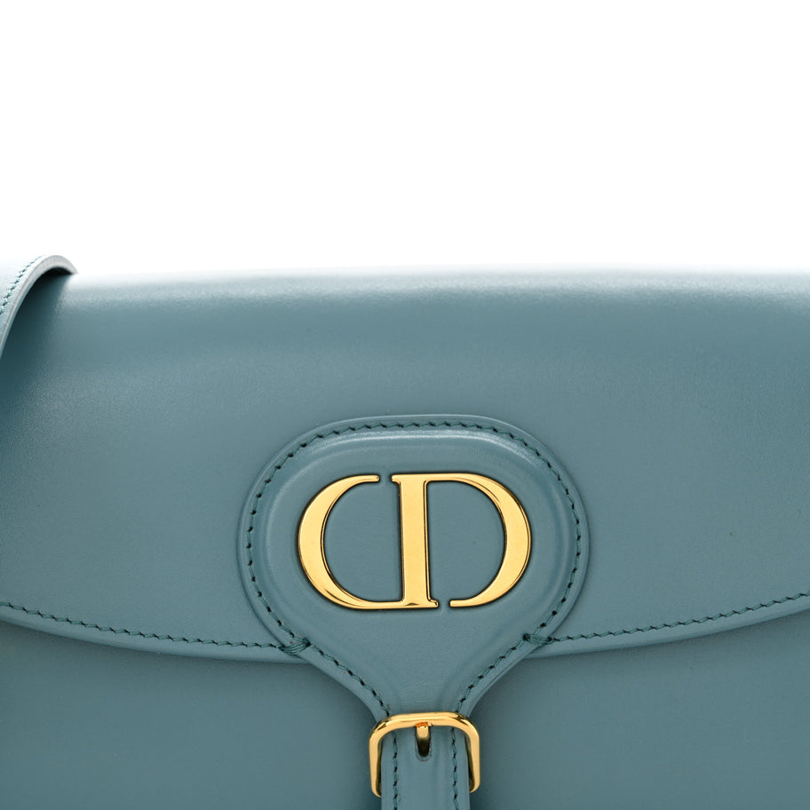 Christian Dior Box Calfskin East West Bobby Bag Blue Image 7