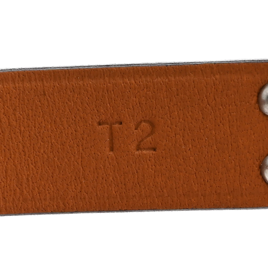 Hermes Chevre Chamkila Kelly Double Tour Bracelet T2 Rose Pop Image 5