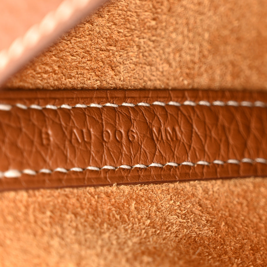 Hermes Taurillon Clemence Picotin Lock 22 MM Gold Image 7