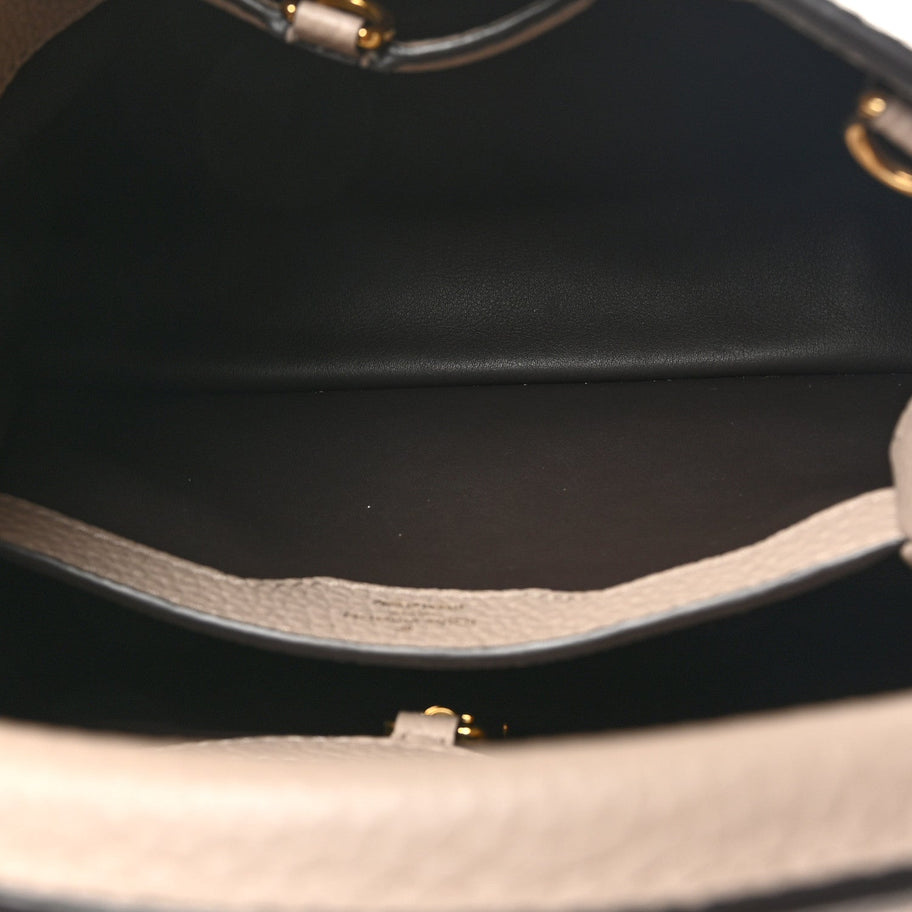 Louis Vuitton Taurillon Capucines BB Galet Image 5