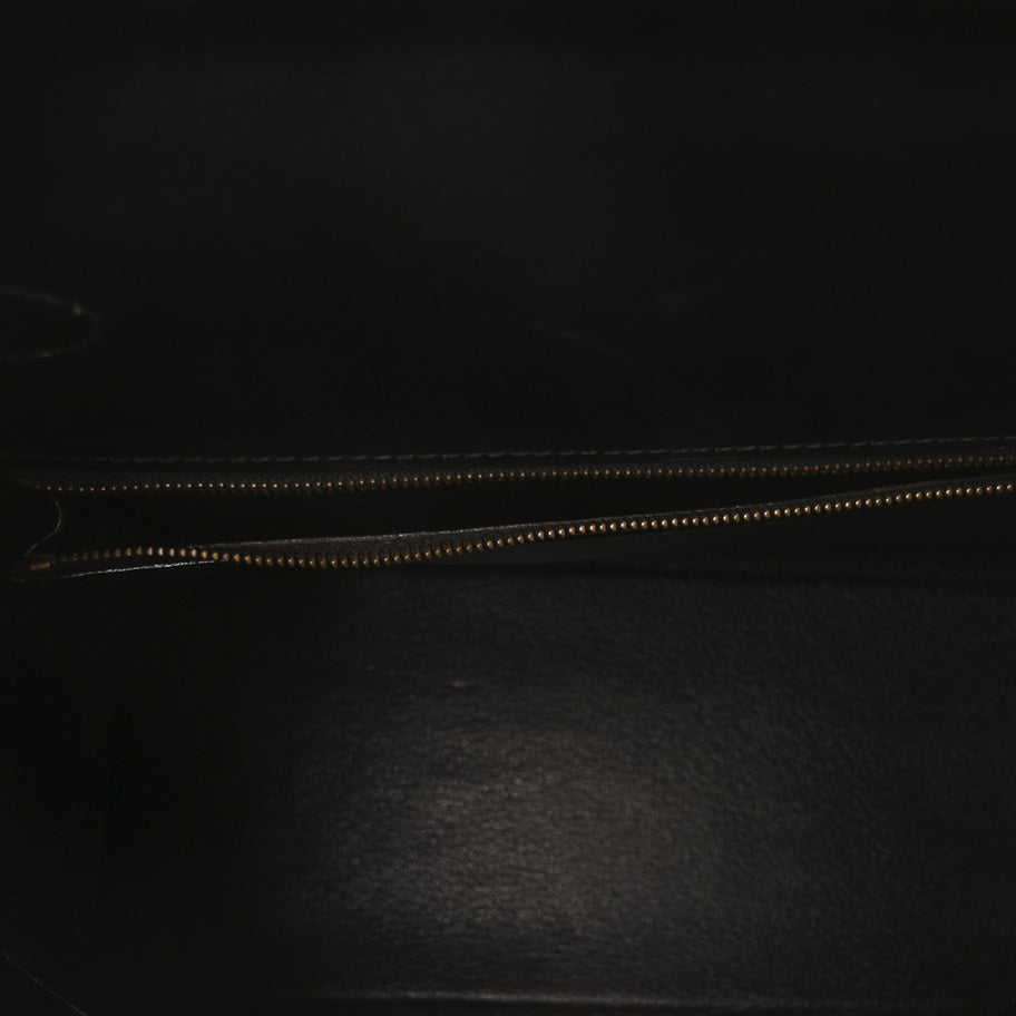 Hermes Box Kelly Retourne 28 Black Image 5